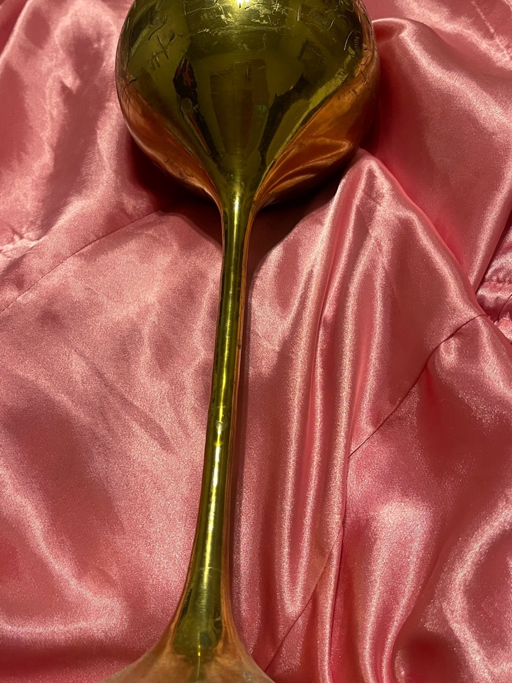 Brass Sculptural Cup Accent - Home Decor